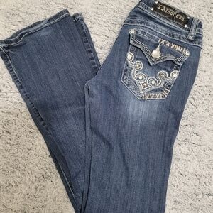 L.A. Idol Women's Dark Blue Boot Cut Jeans